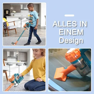 Aspirateur jouet 3 en 1 pour enfant – image 2