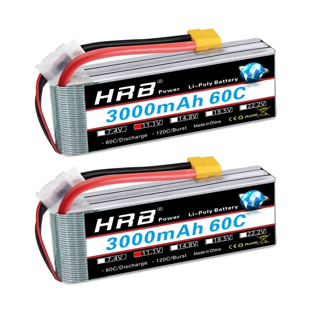 Batterie Lipo 3000 mAh, prise XT60