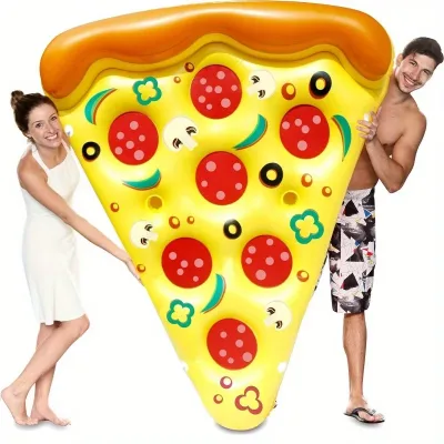 Bouée gonflable tranche de pizza