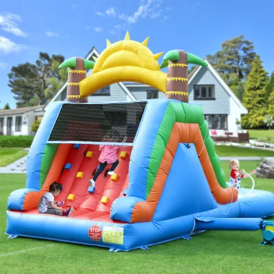 Château gonflable avec toboggan, 7 m – image 2