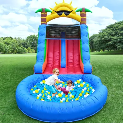 Château gonflable avec toboggan, 7 m – image 3