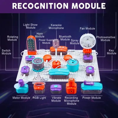 Kit de circuits électroniques éducatif – image 3