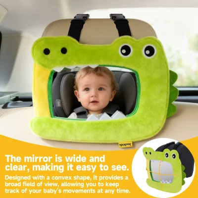 Miroir de siège arrière crocodile bébé – image 2