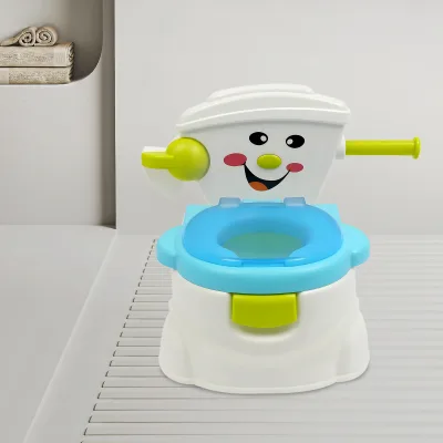 Pot bébé portable bleu et rose – image 2