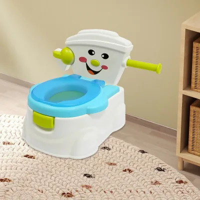 Pot bébé portable bleu et rose – image 3