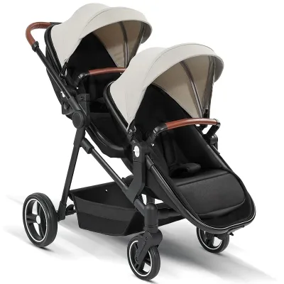 Poussette double pliable pour jumeaux