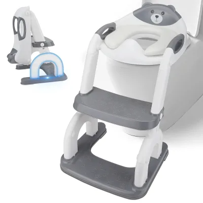 Réducteur de toilette avec marches