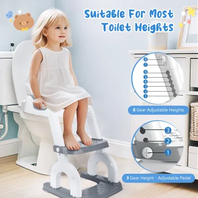 Réducteur de toilette avec marches – image 2
