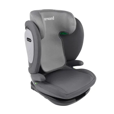 Siège auto enfant gris et noir Isofix – image 2