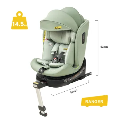 Siège auto pivotant 360° réglable – image 3