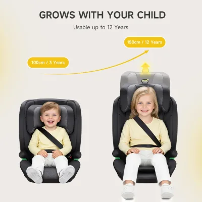 Siège rehausseur à dossier haut, Isofix – image 3
